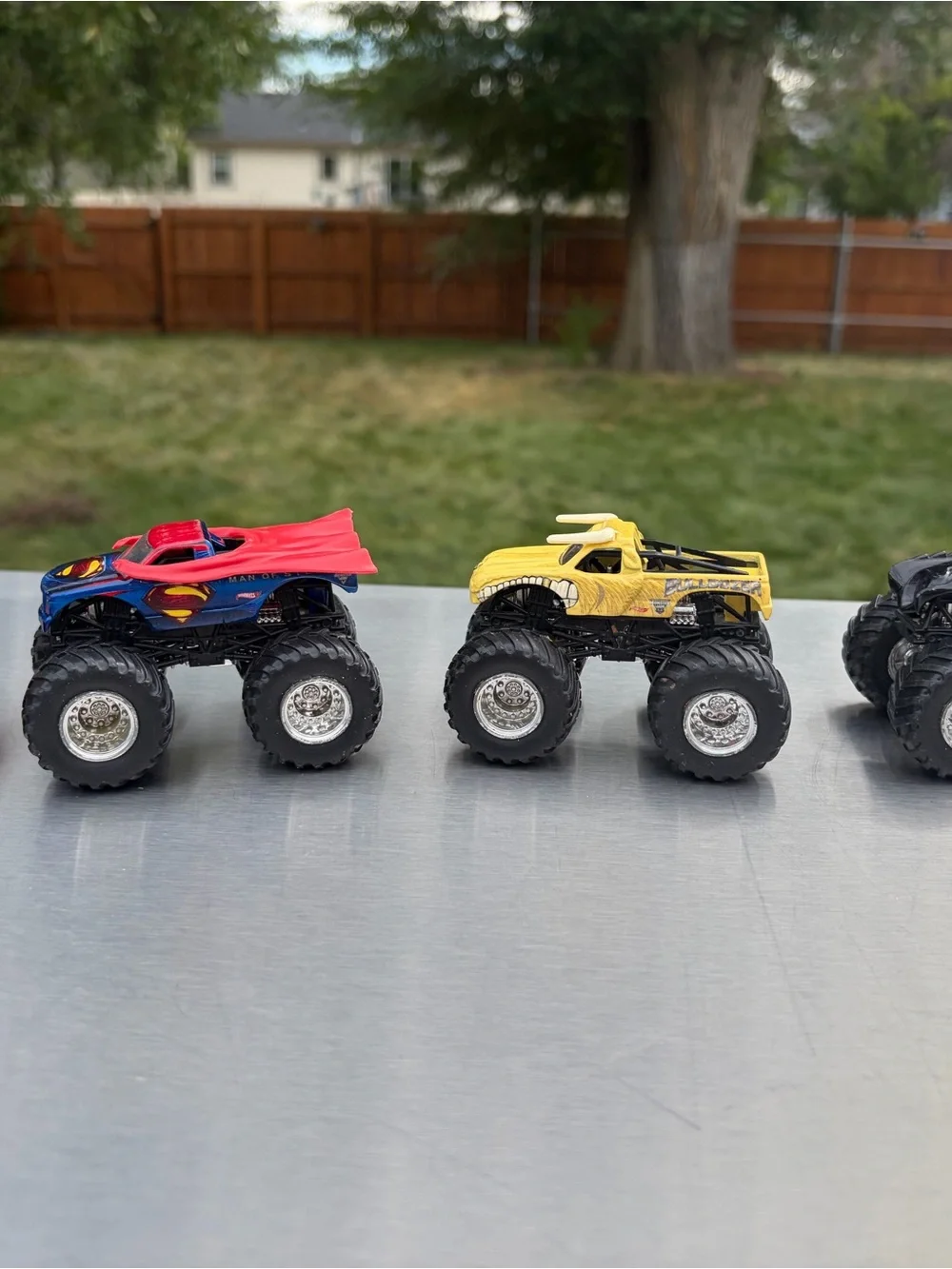 Die-Cast Kids Monster Truck Toy - Red and Yellow Assortment